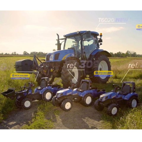 FALK Traktor na Pedały New Holland T8 z Przyczepą 3-7 lat