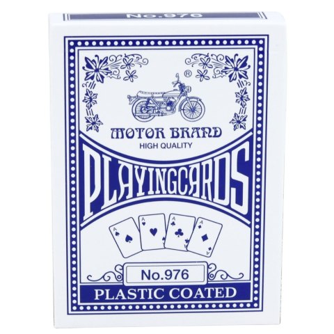 Klasyczne Karty Do Gry Plastikowa Powłoka Talia Niebieskie