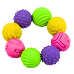 Magnetyczne Silikonowe Piłki Antystresowe W Etui Kolorowe 2,5 cm 8 el.