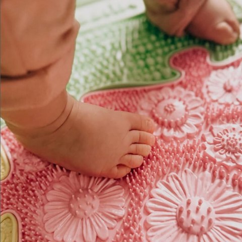 WOOPIE Zestaw Mat Sensorycznych 4szt Kolory Pastelowe