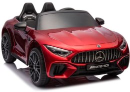 Auto Na Akumulator Mercedes AMG SL63 Czerwony Lakierowany
