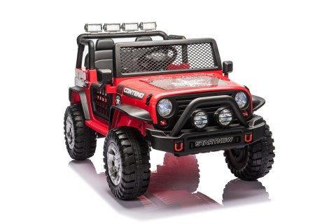 Pojazd Jeep BEAST 4x4 Czerwony