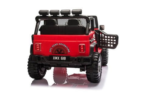 Pojazd Jeep BEAST 4x4 Czerwony