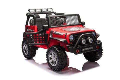 Pojazd Jeep BEAST 4x4 Czerwony
