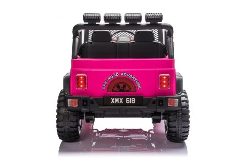 Pojazd Jeep BEAST 4x4 Różowy