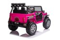 Pojazd Jeep BEAST 4x4 Różowy