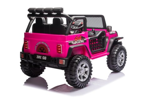 Pojazd Jeep BEAST 4x4 Różowy