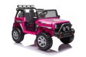 Pojazd Jeep BEAST 4x4 Różowy