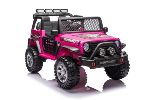 Pojazd Jeep BEAST 4x4 Różowy