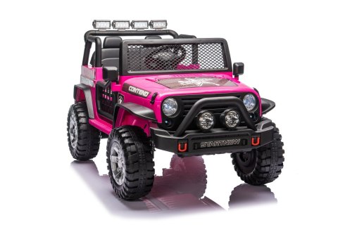 Pojazd Jeep BEAST 4x4 Różowy