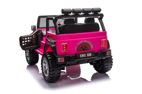 Pojazd Jeep BEAST 4x4 Różowy