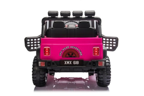 Pojazd Jeep BEAST 4x4 Różowy