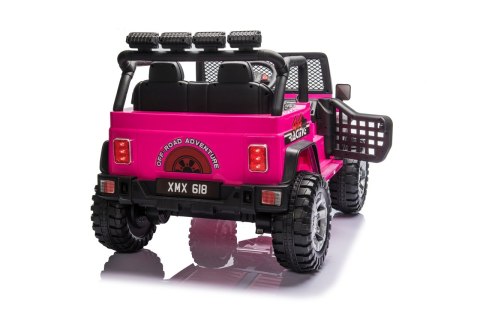 Pojazd Jeep BEAST 4x4 Różowy