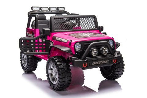 Pojazd Jeep BEAST 4x4 Różowy