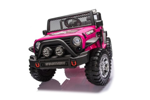 Pojazd Jeep BEAST 4x4 Różowy