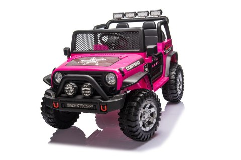 Pojazd Jeep BEAST 4x4 Różowy