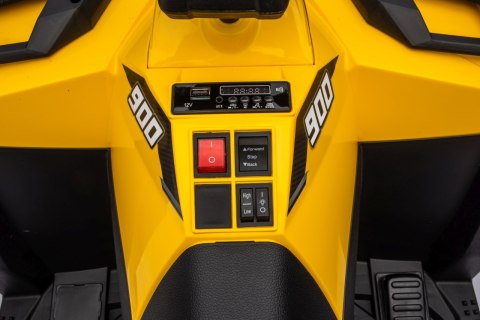 Pojazd Quad 4x4 ATV WOLF Pomarańczowy