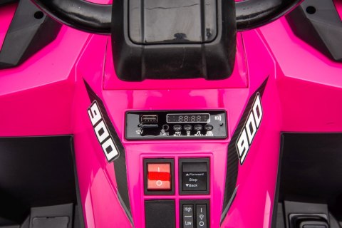 Pojazd Quad 4x4 ATV WOLF Różowy