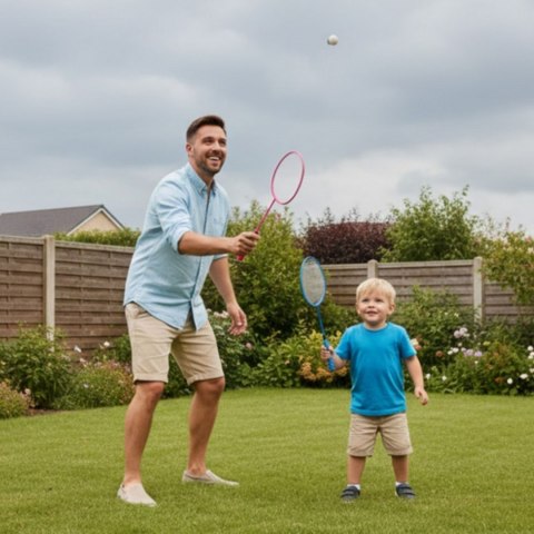 WOOPIE Babington Zestaw Rakietki i Lotki 2szt.