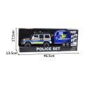 WOOPIE Zestaw Samochód Terenowy Policyjny z Przyczepą dla Konia