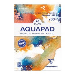Blok akwarelowy AQUAPAD A3, 300g, 30 ark