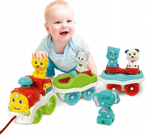 Interaktywny Pociąg ze zwierzątkami 3 w 1 Baby Clementoni#G3
