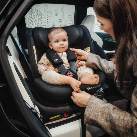 KINDERKRAFT Fotelik samochodowy I-360 2 PLUS i-Size black