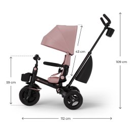 KINDERKRAFT Rowerek trójkołowy AVEO 2 Plus Pink