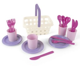 Zestaw piknikowy w koszyku MY LITTLE PRINCESS 2+