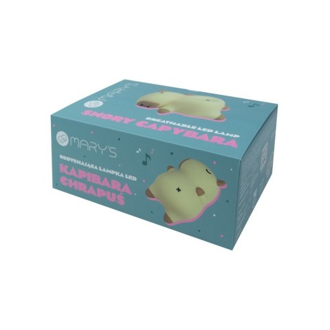 MARY'S MW61744 Oddychająca lampka LED Kapibara Chrapuś