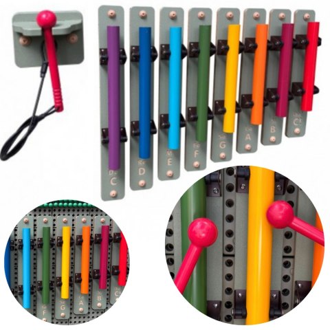 MASTERKIDZ Dzwonki Cymbałki Instrument Muzyczny Akcesoria Do Tablicy STEM