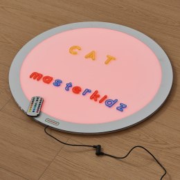 MASTERKIDZ Przezroczysty Alfabet 52 Kolorowe Literki Do Panelu Świetlnego STEM