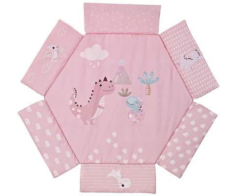 MILLY MALLY 6829 TinyMini CC9881 Mata edukacyjna Dino Pink