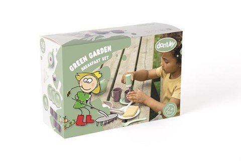 Zestaw śniadaniowy GREEN BEAN Dantoy 29 części 2+