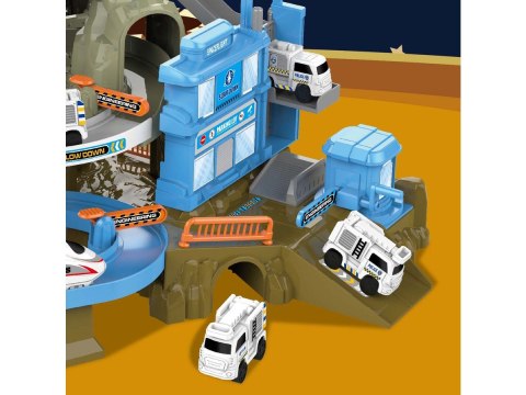 Zjazd Tor Samochodowy Parking Zjeżdżalnia Stacja Kosmiczna Rakieta