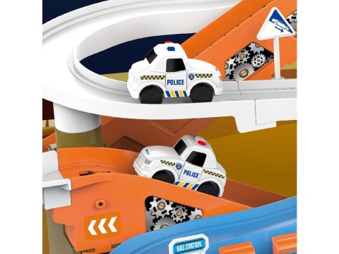 Zjazd Tor Samochodowy Parking Zjeżdżalnia Stacja Kosmiczna Rakieta