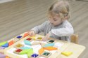 MASTERKIDZ Układanka Mozaika Nauka Kolorów i Kształtów Tangram Montessori