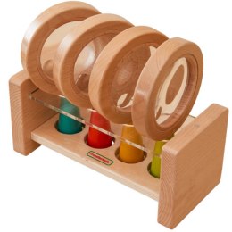 MASTERKIDZ Zestaw Drewnianych Lup z Pojemnikiem