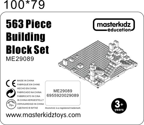 MASTERKIDZ Zestaw Klocków Konstrukcyjnych STEM 563 el.