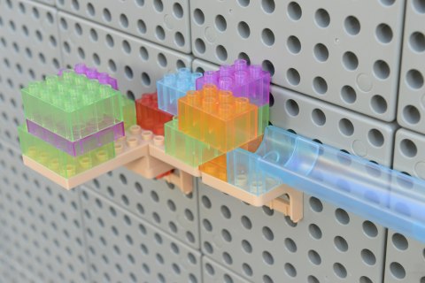 MASTERKIDZ Zestaw Konstrukcyjny Tor dla Piłek Tablica STEM 440elementów