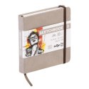Szkicownik DARWI 14x14 140g Szarobrązowy