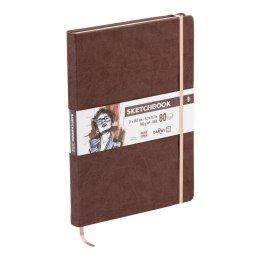 Szkicownik DARWI A4 140g Brązowy
