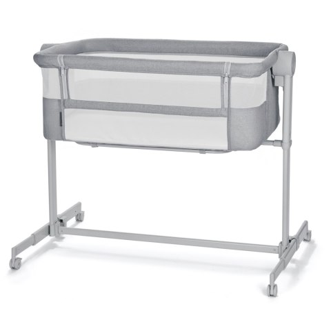 KINDERKRAFT Łóżeczko dostawne Nestee Up 2 full light grey
