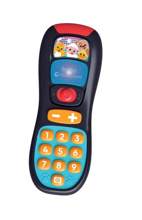 Mówiący Dziecięcy Pilot TV Język Polski Niemiecki Turecki Portugalski Clementoni 17518