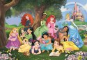 Puzzle 104 Super Color DISNEY KSIĘŻNICZKI Clementoni 25743