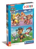 Puzzle 2x20 Super Color PSI PATROL Clementoni 24800