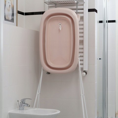 TEGA FB-004-129 Wanienka składana z odpływem j.niebieski