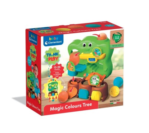 Zabawka Logiczna Magiczne Kolorowe Drzewo Piłeczki Clementoni 17580