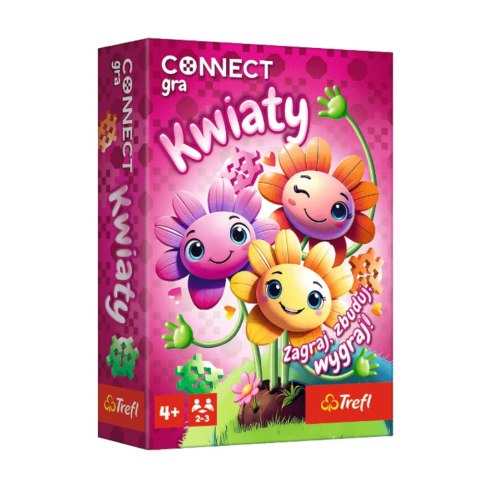 Gra dla dzieci Connect Kwiaty Trefl 02887