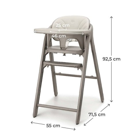 KINDERKRAFT Krzesełko TINO grey